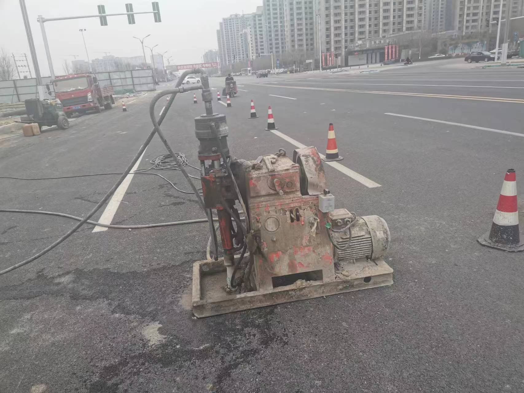 赞皇路基注浆